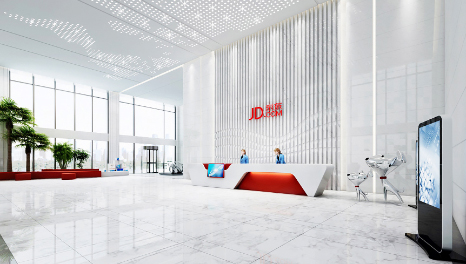 品質(zhì)格調(diào)-JD京東廣州蘿崗區(qū)新辦公大樓裝修設(shè)計(jì)