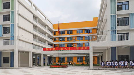 夢(mèng)回校園-廣州東江外語(yǔ)學(xué)校裝修項(xiàng)目