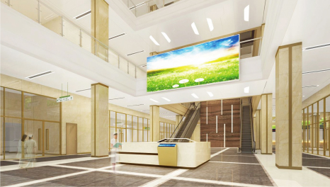 一片清新-梅州市五華琴江醫(yī)院裝修設(shè)計(jì)項(xiàng)目