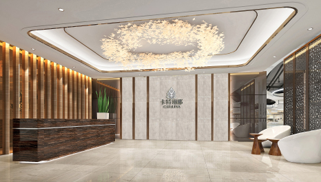 現(xiàn)代時(shí)尚-廣州卡特琳娜新辦公室裝修效果呈現(xiàn)