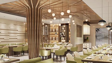 意境美妙-麗泉圍酒店餐廳設(shè)計(jì)裝修項(xiàng)目