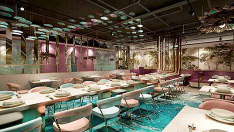 泰式風情-廣州泰國菜餐廳設(shè)計裝修方案