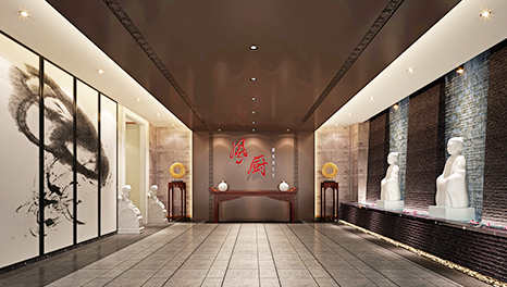 古意文雅-廣州鳳廚順德私房菜餐廳裝修設(shè)計