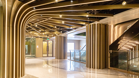 華燈初上-廣州祈福繽紛世界商場裝修實景