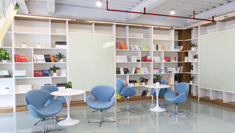 廣東電聲市場(chǎng)辦公室裝修實(shí)景圖