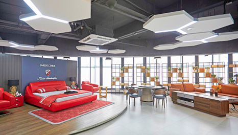 大開大合-眾家聯(lián)公司辦公室裝修實景圖