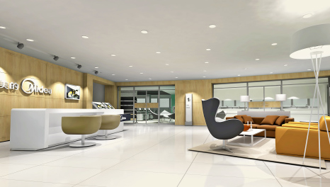 張揚(yáng)色彩-美的集團(tuán)佛山順德總部辦公大樓裝修設(shè)計(jì)