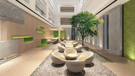 高度統(tǒng)一-順特電氣佛山辦公樓裝修設計