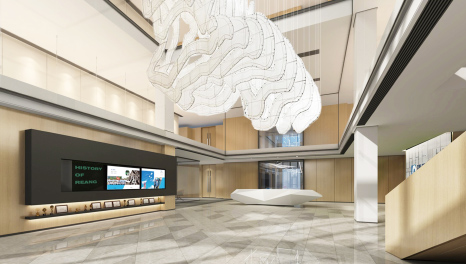 簡化處理-理昂生態(tài)辦公室裝修工程