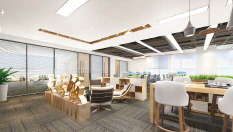 深度品味-廣州大鴿飯辦公室設(shè)計創(chuàng)意方案