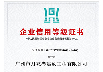 企業(yè)信用等級證書—AAA級
