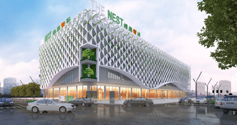 辦公大樓設計效果圖