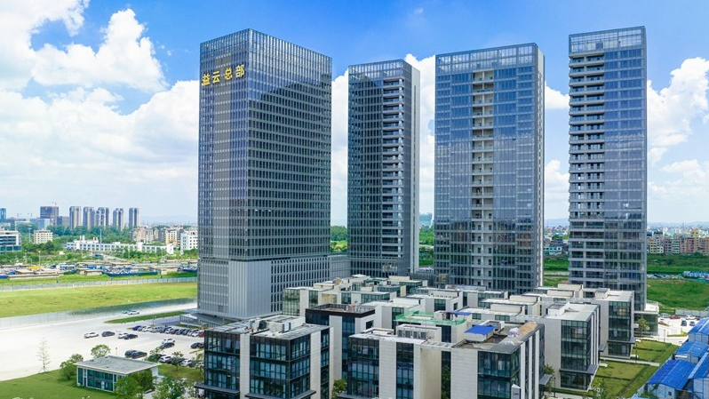 勢(shì)不可擋-益云科創(chuàng)中心總部大樓裝修